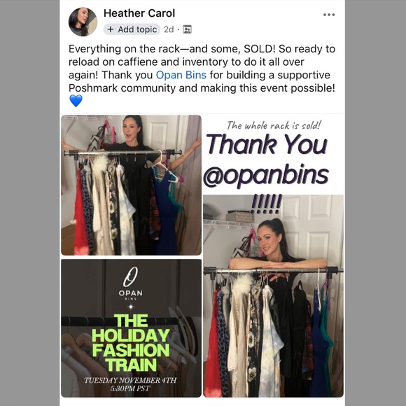 The Opan Bins Clothing Train | DECEMBER Edition - Picture 4 of 5